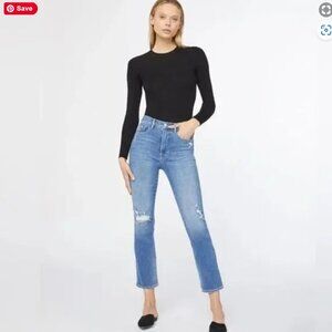Frame Le Sylvie Slender Straight Jeans -28